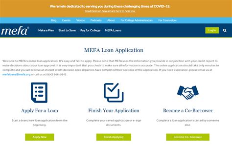 mefa loans|mefa sign in.